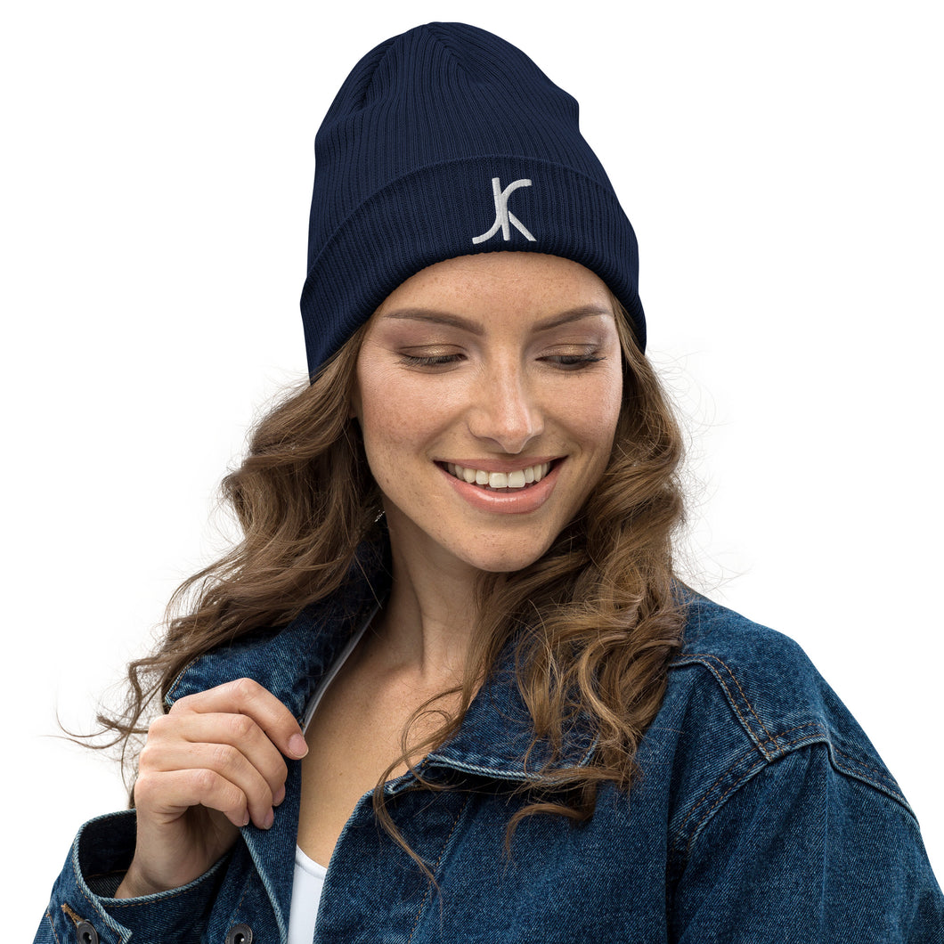 Organic ribbed JK beanie